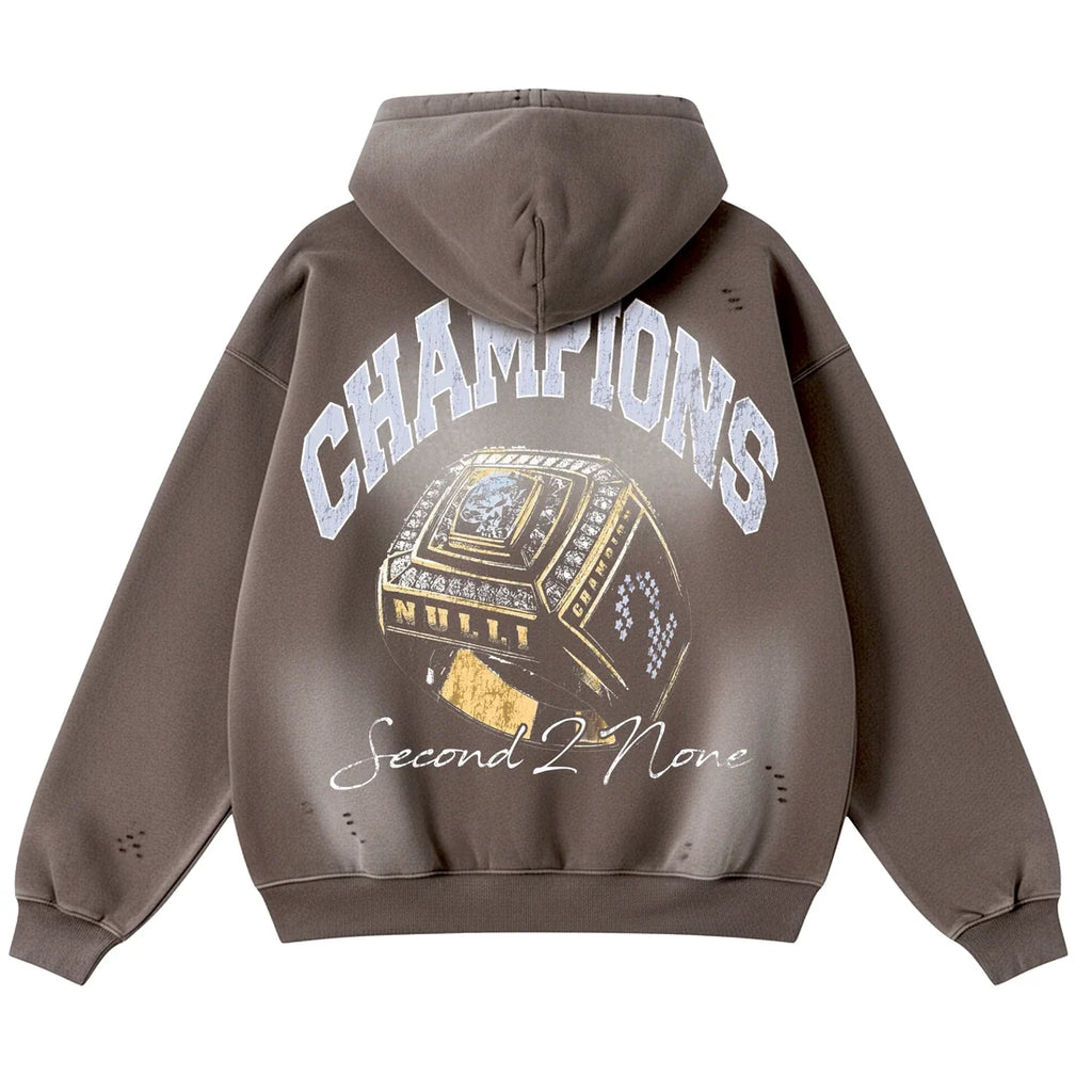 Nulli University Zip Up Brown