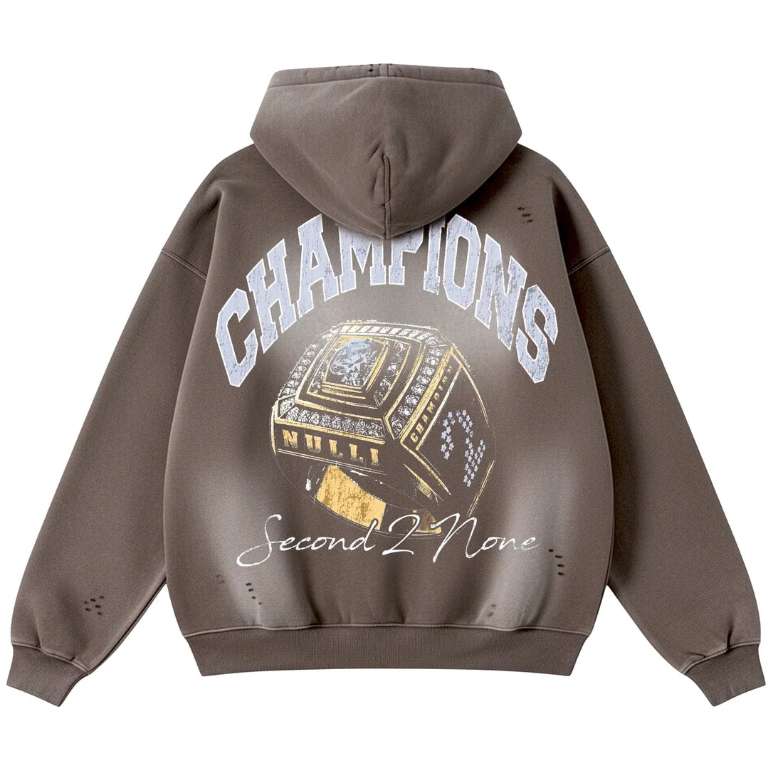 Nulli University Zip Up Brown