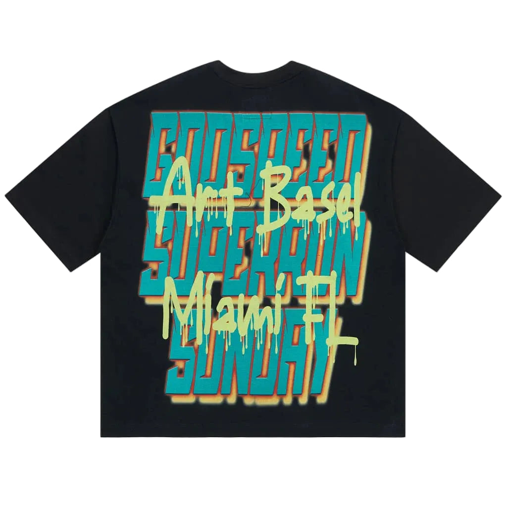 God Speed Tee Power Steering Black