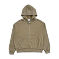 Saint Vanity Terry Zip Up Brown