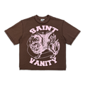 Saint Vanity Griffin Tee Brown/Pink