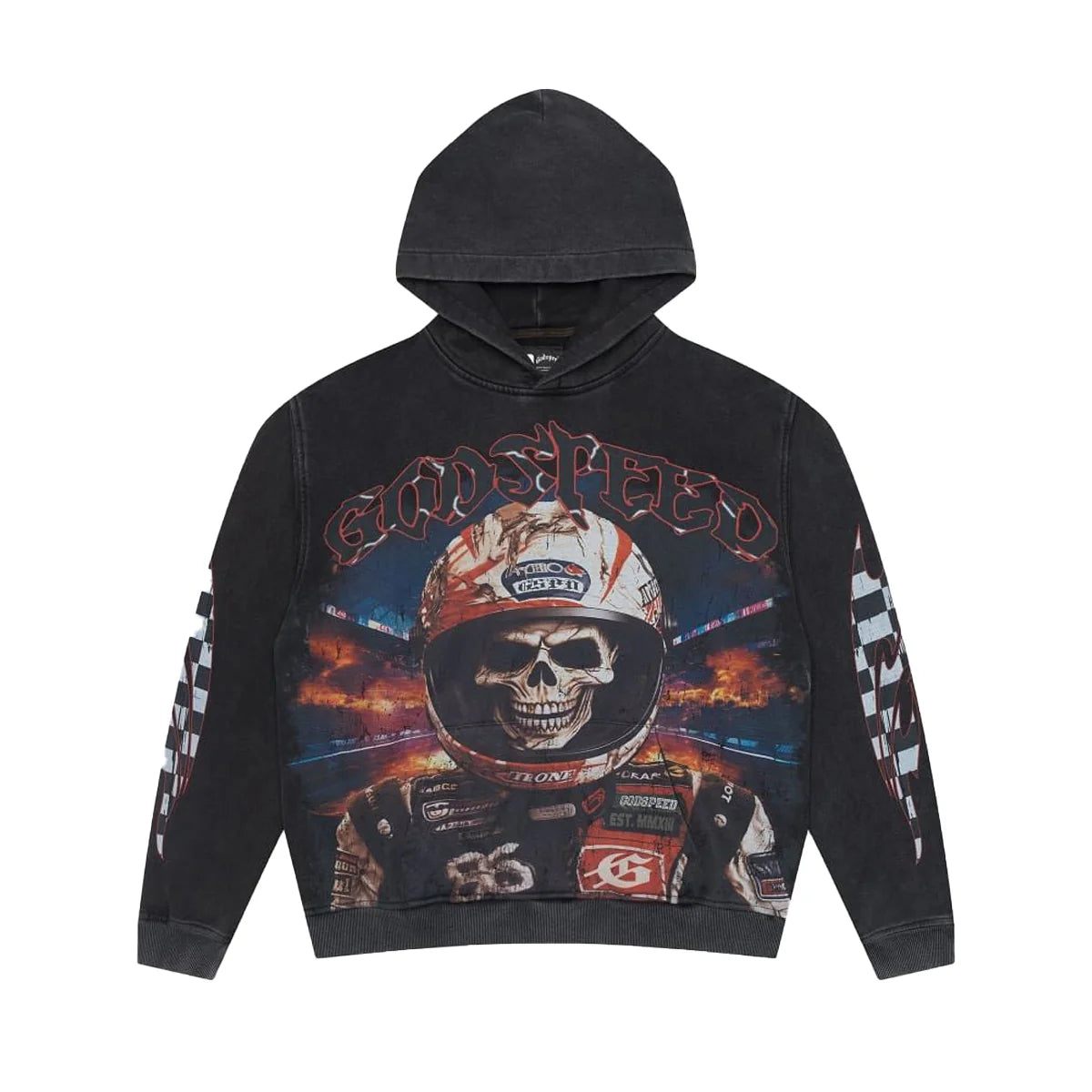God Speed Racer Hoodie Black