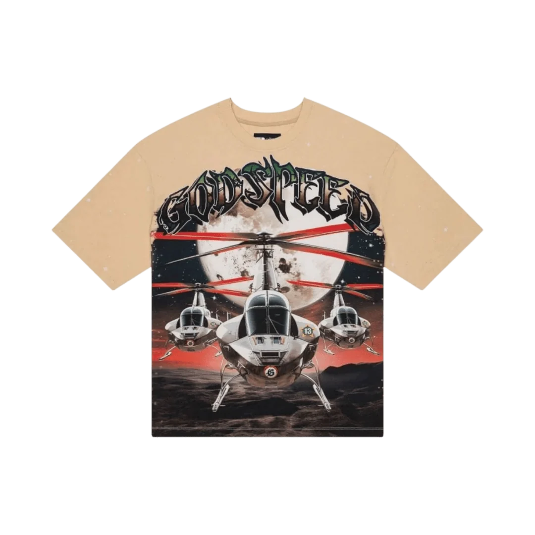 God Speed Air Strike Tee Tan