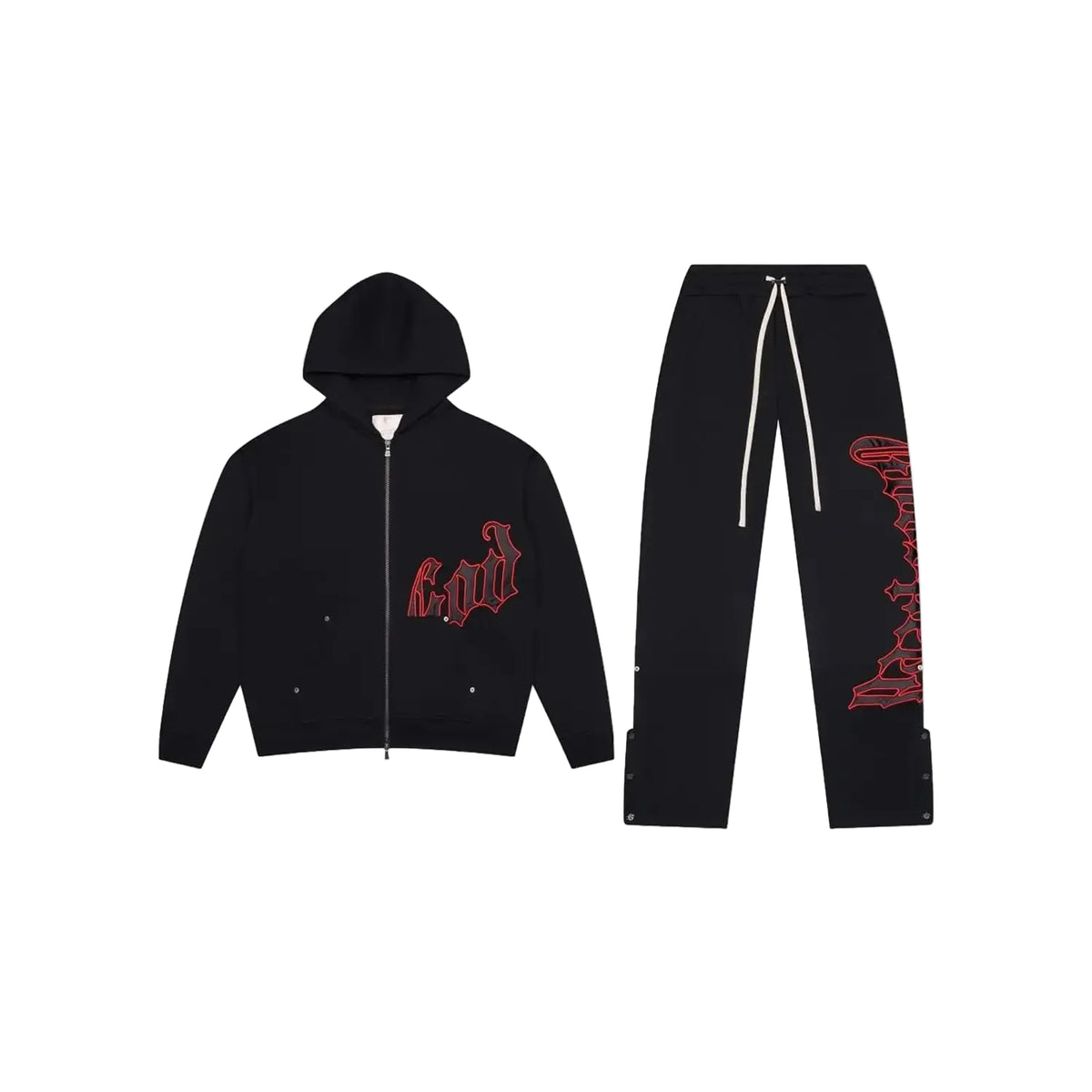 God Speed Full Set Black/Red