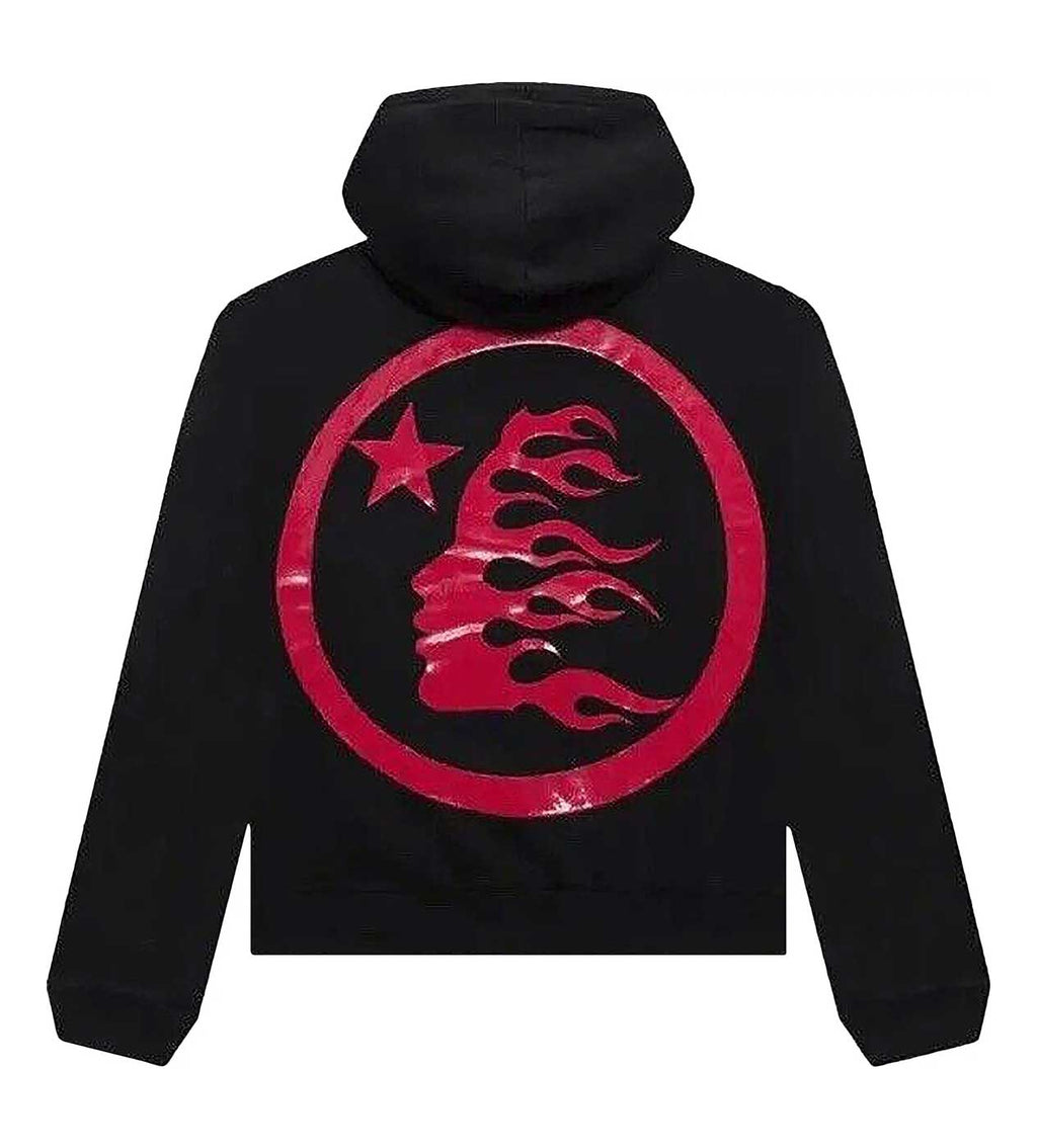Hellstar Hoodie Gel Logo Red