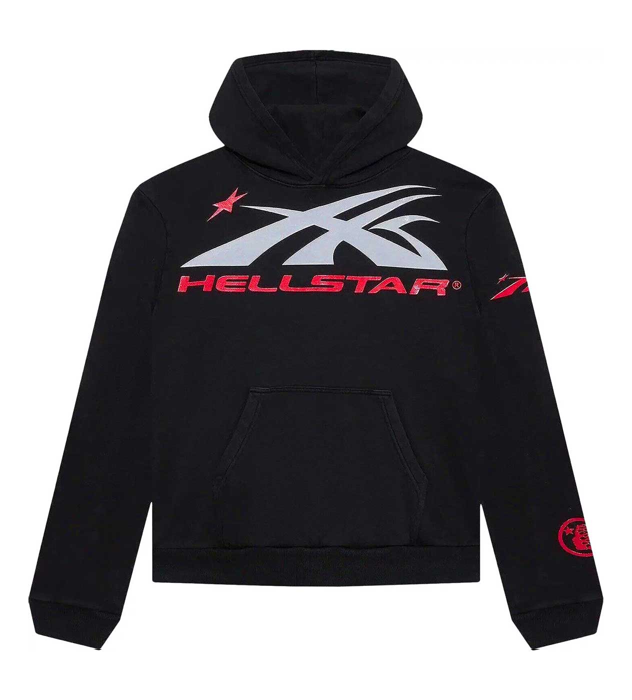 Hellstar Hoodie Gel Logo Red