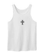HMDD HC Cross Tank Top White