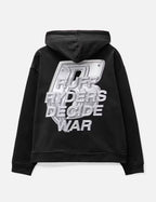 Who Decides War Hoodie Ruff Ryders Black