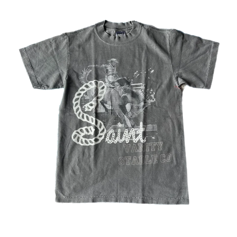 Saint Vanity Stable Co Tee Black