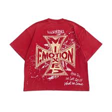 Mixed Emotions Crimson Red Tee