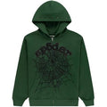 Sp5der Zip Up OG Web Studded Green