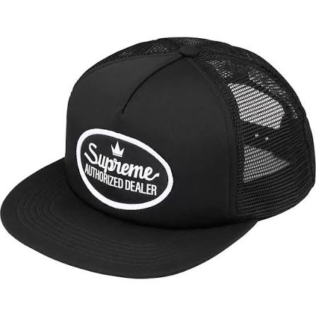 Supreme Authorized Mesh Back 5 - Panel Black