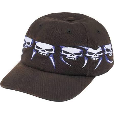 Supreme Skulls Spellout 6-Panel Black/Purple