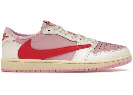 Jordan 1 Low Travis Scott Sail Tropical Pink