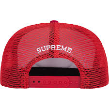Supreme Authorized Mesh Back 5 - Panel Red