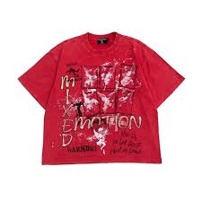 Mixed Emotions Crimson Red Tee