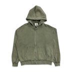 Saint Vanity Terry Zip Up Olive