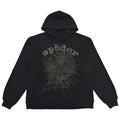 Sp5der Hoodie OG Web V2 Black/Black