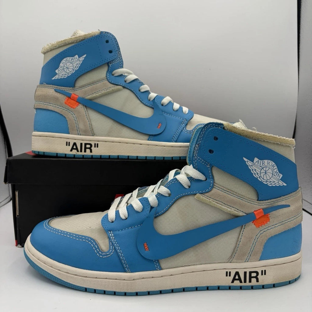 Air Jordan 1 Retro High OG x Off-White UNC Blue (Pre-Owned)