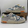 Nike Off-White Dunk Low Lot 10/50 Sail/Grey/Blue (Pre-Owned)