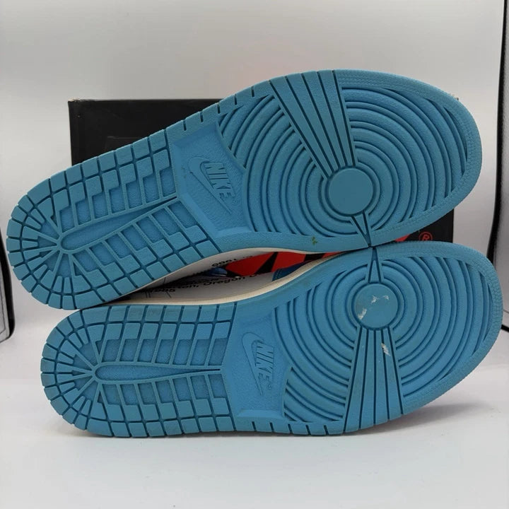 Air Jordan 1 Retro High OG x Off-White UNC Blue (Pre-Owned)