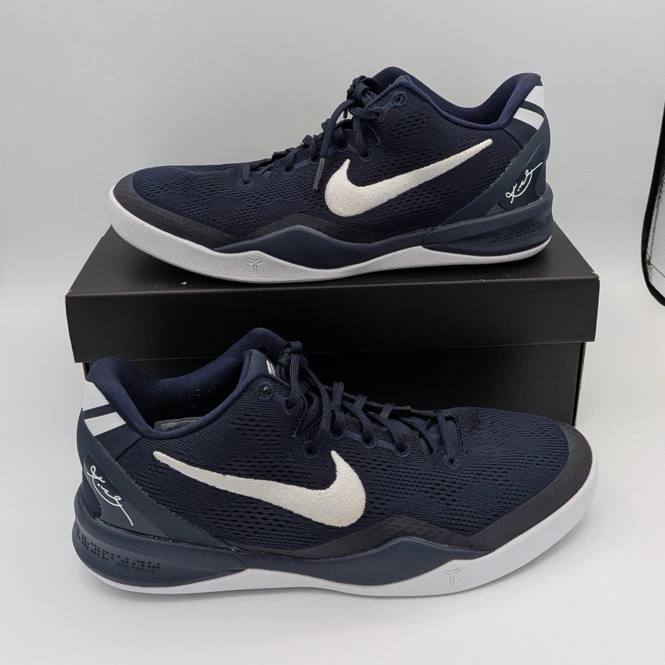 Nike Kobe 8 Low College Navy/White