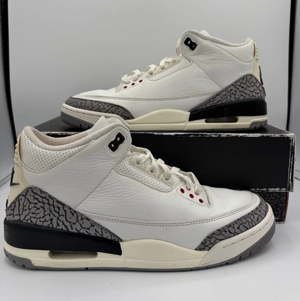 Air Jordan 3 Retro White Cement Reimagined Summit White (Pre-Owned)
