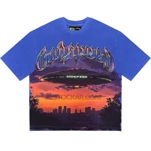 God Speed Tee U.A.P. Blue