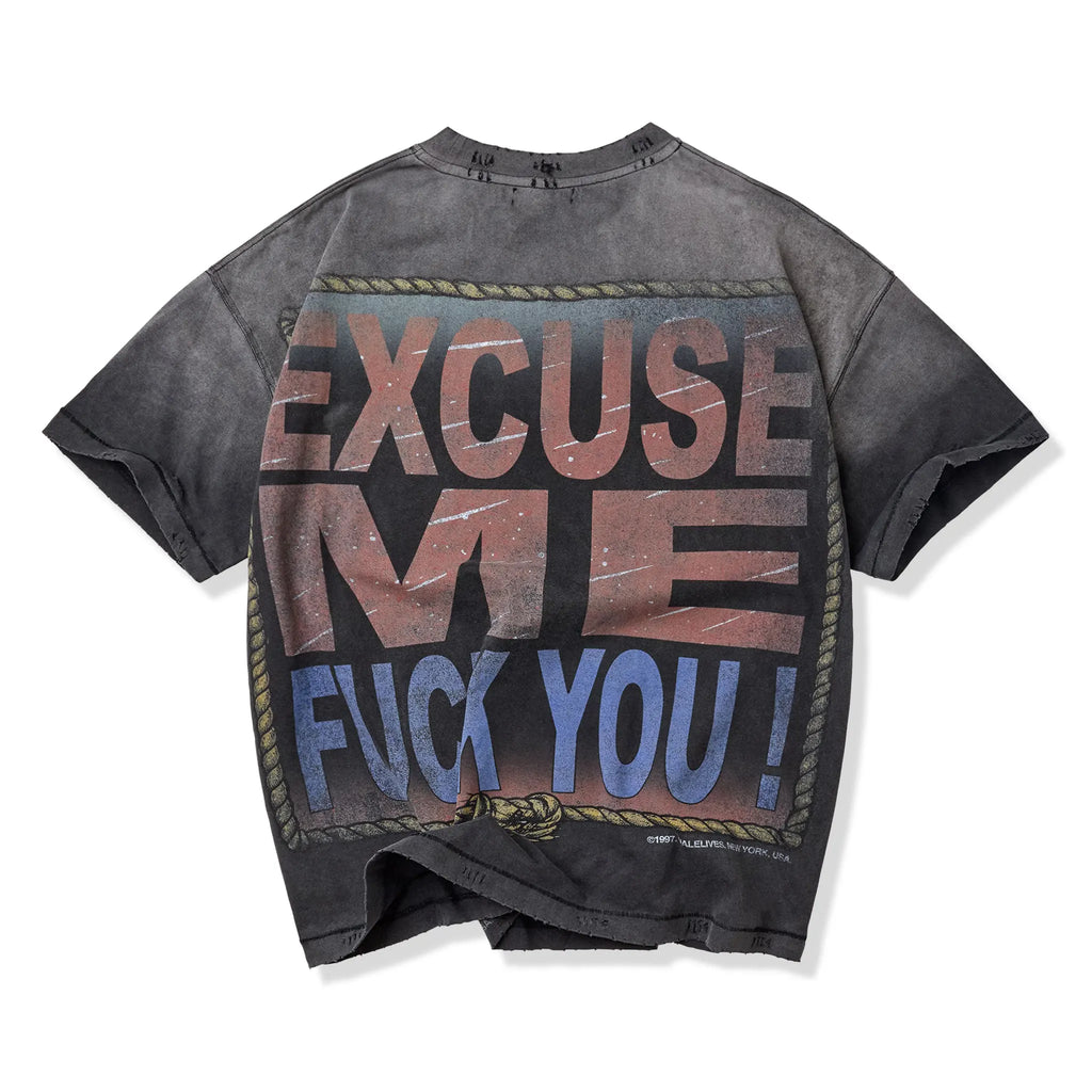 Vale Tee F*ck You Black