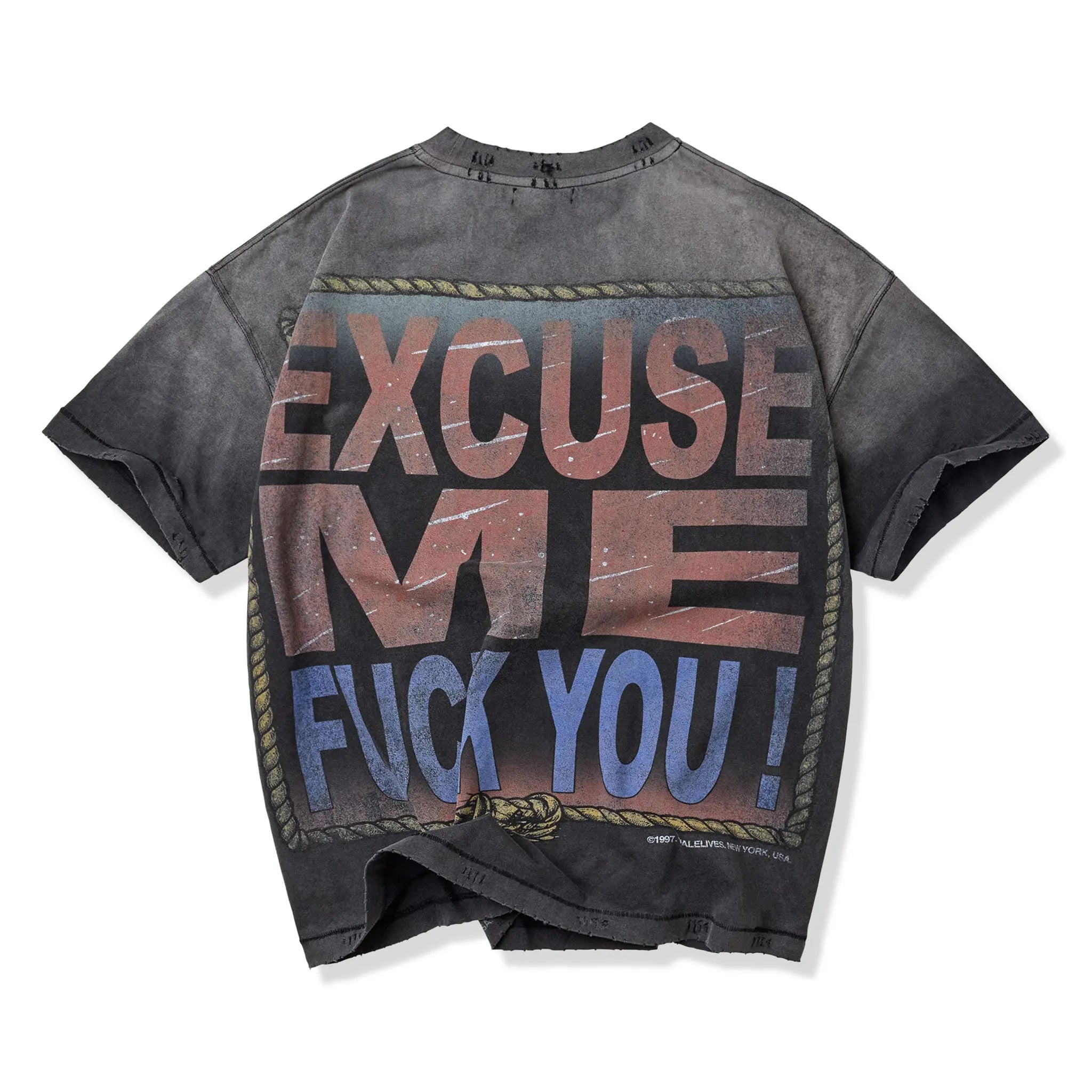 Vale Tee F*ck You Black