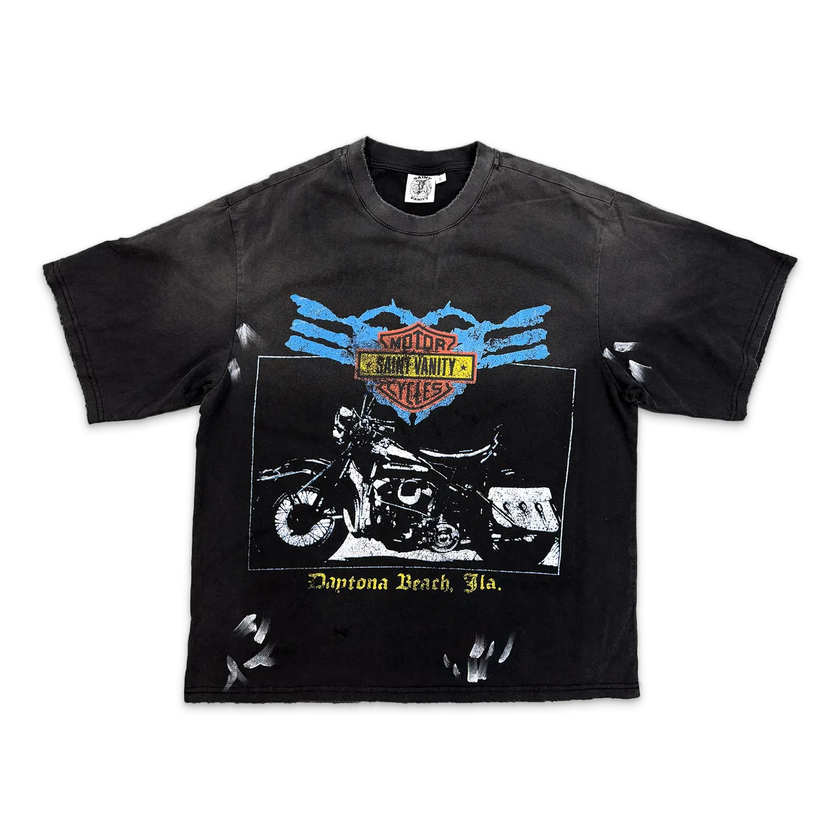 Saint Vanity Tee Bike Week Black